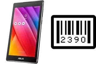 Come vedere il numero di serie su Asus Zenpad C 7.0 Z170MG