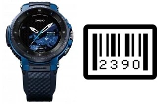 Come vedere il numero di serie su Casio Pro-Trek WSD-F30