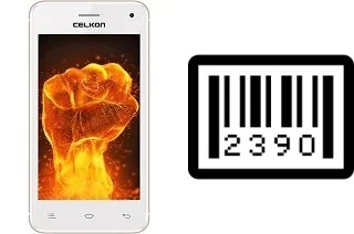 Come vedere il numero di serie su Celkon Q3K Power