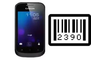 Come vedere il numero di serie su Cellacom T702A