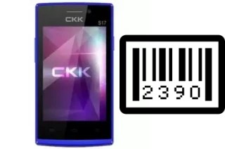 Come vedere il numero di serie su CKK-mobile CKK mobile S17