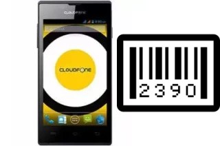 Come vedere il numero di serie su CloudFone Excite 401DX Plus