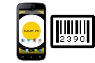 Come vedere il numero di serie su CloudFone Excite 450D