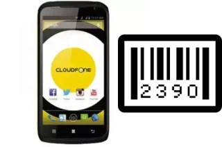 Come vedere il numero di serie su CloudFone Excite 470Q