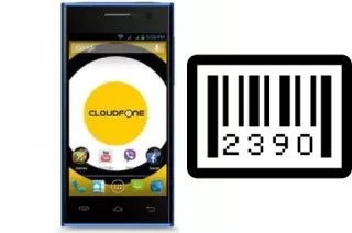 Come vedere il numero di serie su CloudFone Geo 400Q Plus