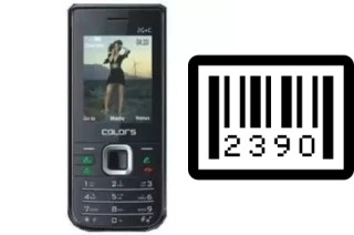 Come vedere il numero di serie su Colors Mobile CG301