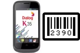 Come vedere il numero di serie su Dialog K35