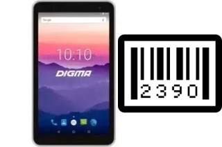 Come vedere il numero di serie su Digma Optima 7018N 4G