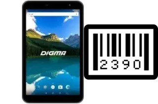 Come vedere il numero di serie su Digma Optima 8019N 4G