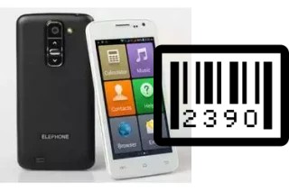 Come vedere il numero di serie su Elephone G3