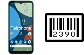 Come vedere il numero di serie su Fairphone 4