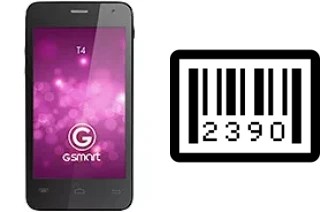 Come vedere il numero di serie su Gigabyte GSmart T4