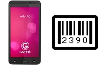 Come vedere il numero di serie su Gigabyte GSmart Arty A3