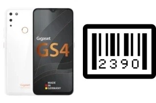 Come vedere il numero di serie su Gigaset GS4