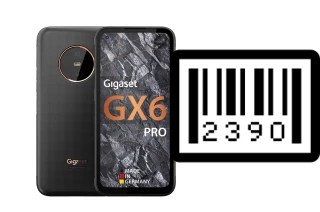 Come vedere il numero di serie su Gigaset GX6 PRO