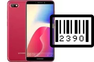 Come vedere il numero di serie su Gionee F205 Pro