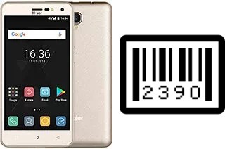 Come vedere il numero di serie su Haier G51