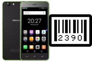 Come vedere il numero di serie su HiSense C30 Lite