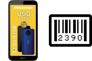 Come vedere il numero di serie su HiSense U50 Lite