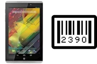 Come vedere il numero di serie su HP Slate7 VoiceTab