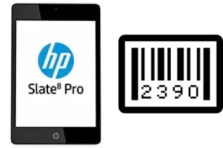 Come vedere il numero di serie su HP Slate8 Pro