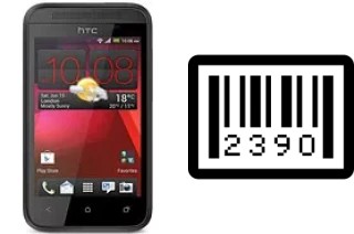 Come vedere il numero di serie su HTC Desire 200