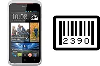 Come vedere il numero di serie su HTC Desire 210 dual sim