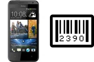 Come vedere il numero di serie su HTC Desire 300