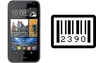 Come vedere il numero di serie su HTC Desire 310