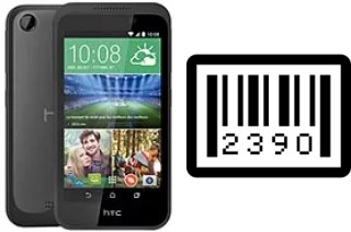 Come vedere il numero di serie su HTC Desire 320