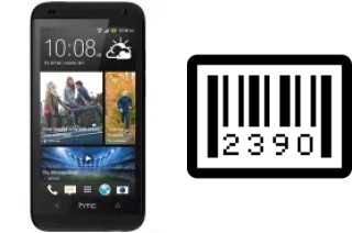 Come vedere il numero di serie su HTC Desire 601