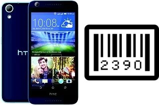 Come vedere il numero di serie su HTC Desire 626G+