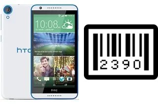 Come vedere il numero di serie su HTC Desire 820