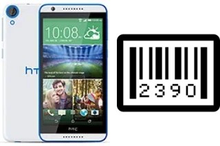 Come vedere il numero di serie su HTC Desire 820q dual sim