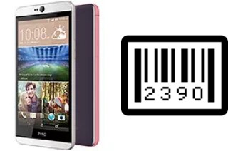 Come vedere il numero di serie su HTC Desire 826 dual sim