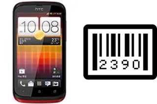 Come vedere il numero di serie su HTC Desire Q