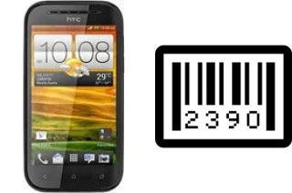 Come vedere il numero di serie su HTC Desire SV