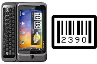 Come vedere il numero di serie su HTC Desire Z