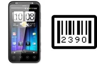 Come vedere il numero di serie su HTC Evo 4G+