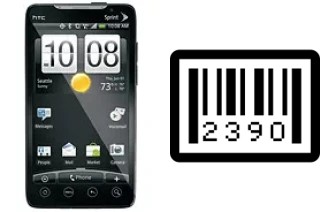 Come vedere il numero di serie su HTC Evo 4G