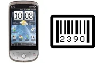 Come vedere il numero di serie su HTC Hero CDMA