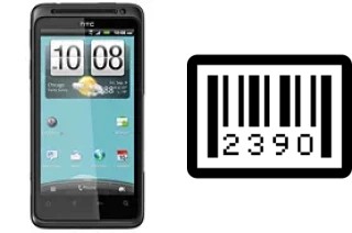 Come vedere il numero di serie su HTC Hero S