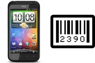 Come vedere il numero di serie su HTC Incredible S