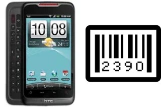 Come vedere il numero di serie su HTC Merge