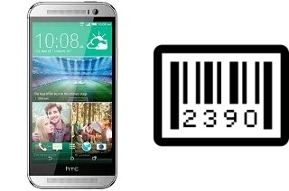 Come vedere il numero di serie su HTC One (M8) CDMA