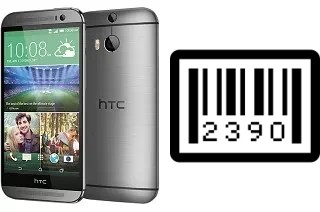 Come vedere il numero di serie su HTC One M8s