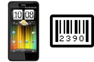 Come vedere il numero di serie su HTC Raider 4G