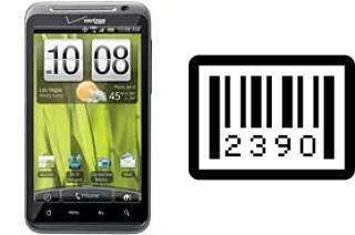 Come vedere il numero di serie su HTC ThunderBolt 4G