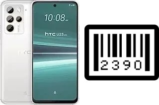 Come vedere il numero di serie su HTC U23 Pro