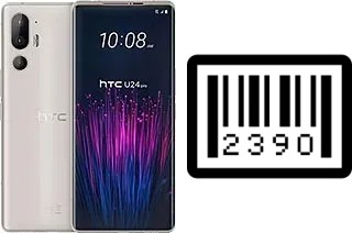 Come vedere il numero di serie su HTC U24 Pro